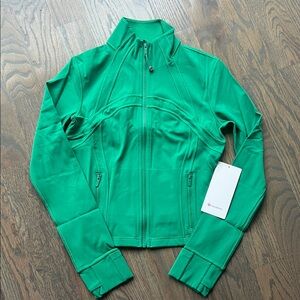 💎Rare💎  NWT lululemon Define Cropped Jacket Nulu • Raceway Green • 8
